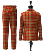 Glennie Tartan Suit back