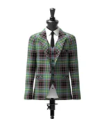 Gordonstoun Tartan Jacket Front