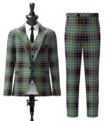 Gordonstoun Tartan Suit Front
