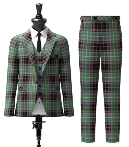 Gordonstoun Tartan Suit Front