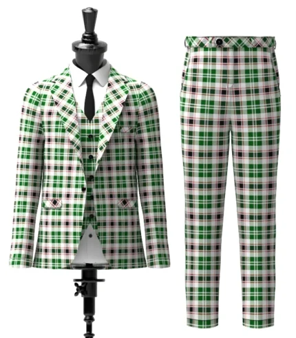 Hackett, William Tartan Suit Front