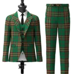 Hancock, N Tartan Suit Front