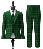 Hanly Tartan Suit Front