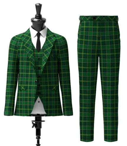 Hanly Tartan Suit Front