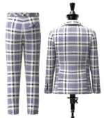 Hanna Tartan Suit Back