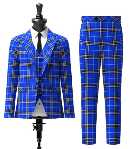 Hannah Tartan Suit Front