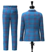 Harmony Tartan Suit Back