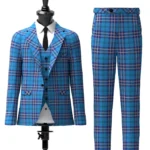 Harmony Tartan Suit Front