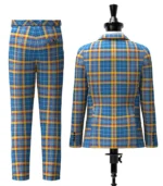 Healy Tartan Suit Back