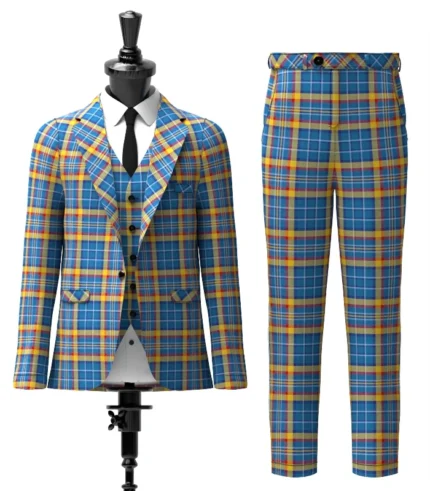 Healy Tartan Suit Front