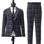 Highland Mist Tartan Suit Front