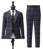 Highland Mist Tartan Suit Front