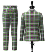 Hobbs Tartan Suit Back