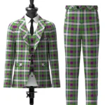 Hobbs Tartan Suit Front