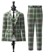 Hobbs Tartan Suit Front
