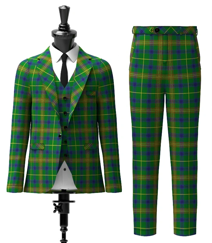 Holmes Tartan Suit Front Holmes Tartan Suit Front