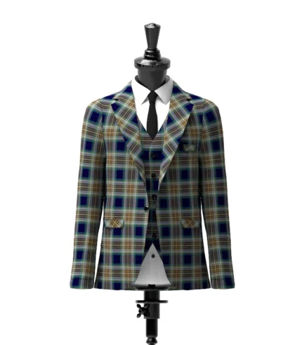 Holyrood Tartan Jacket Front