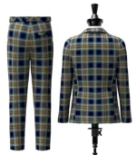 Holyrood Tartan Suit Back