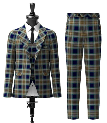 Holyrood Tartan Suit Front