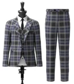 Hood Tartan Suit Front