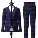 Hopkins Tartan Suit Front