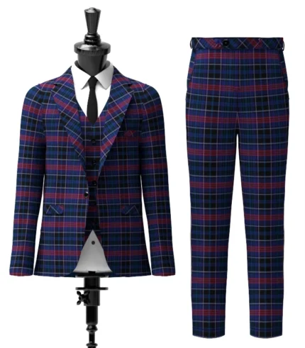 Hopkins Tartan Suit Front