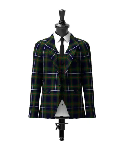 Humphries Tartan Jacket Front