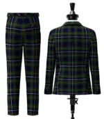 Humphries Tartan Suit Back