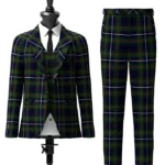 Humphries Tartan Suit Front