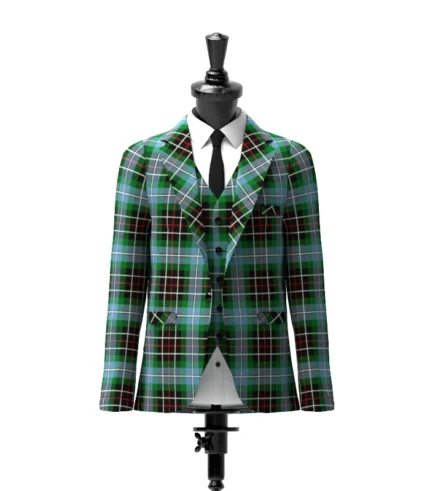 Hyslop Hunting Tartan Jacket Front