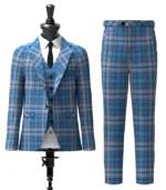 International Weavers Tartan Suit Front