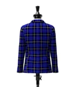 Island of Barbados Tartan Jacket Back