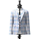 Islander Dress Tartan Jacket Front