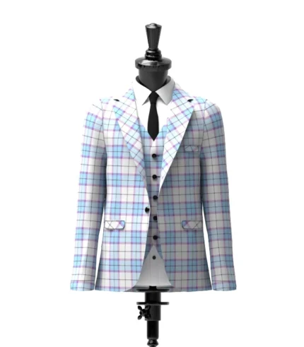 Islander Dress Tartan Jacket Front