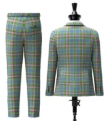 Isle of Man Tartan Suit Back