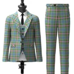 Isle of Man Tartan Suit Front