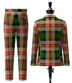 Johnson, J.M. Tartan Suit Back