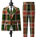 Johnson, J.M. Tartan Suit Front