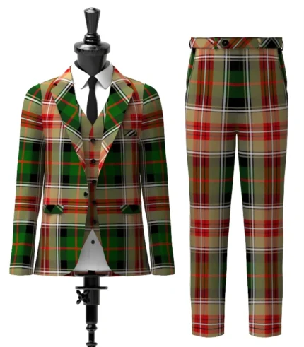 Johnson, J.M. Tartan Suit Front