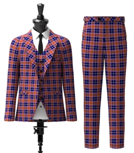 Kane, Arran Tartan Suit Front