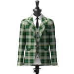 Kelso Tartan Jacket Front