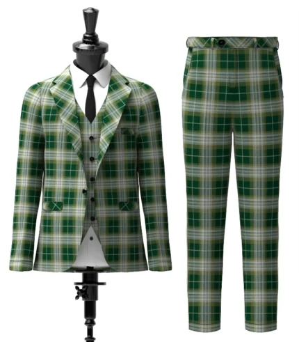 Kelso Tartan Suit Front
