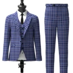 Kennewell Tartan Suit Front