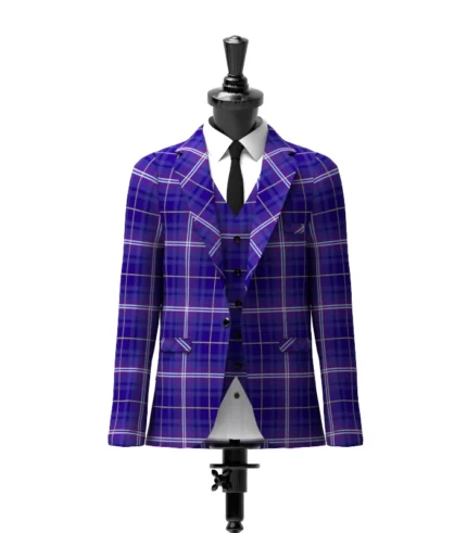 Kilmarnock Football Club Tartan Jacket Front