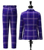 Kilmarnock Football Club Tartan Suit Back
