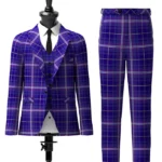 Kilmarnock Football Club Tartan Suit Front