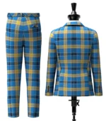 Laing Tartan Suit Back