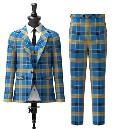 Laing Tartan Suit Front
