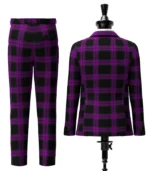 Laird Tartan Suit Back