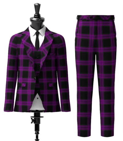 Laird Tartan Suit Front